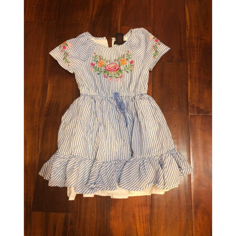 Girls Cynthia Rowley Embroidered Dress 7